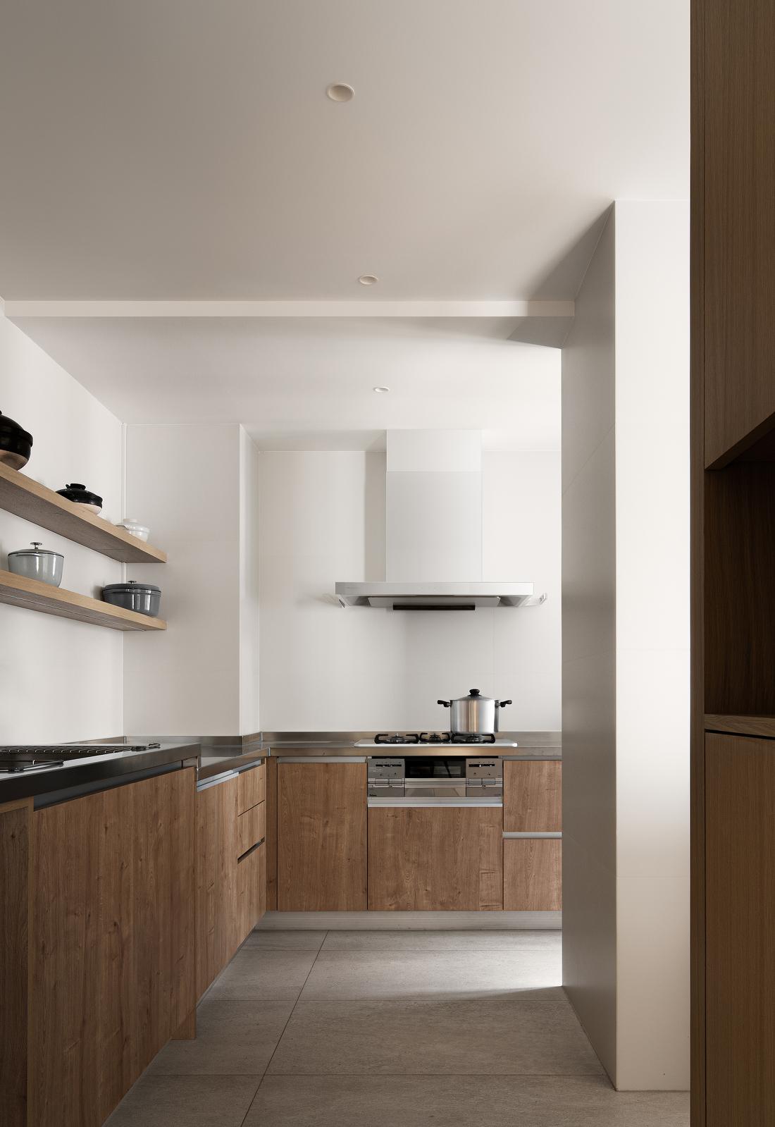 138㎡原木风舒适家丨造梦家施工-35