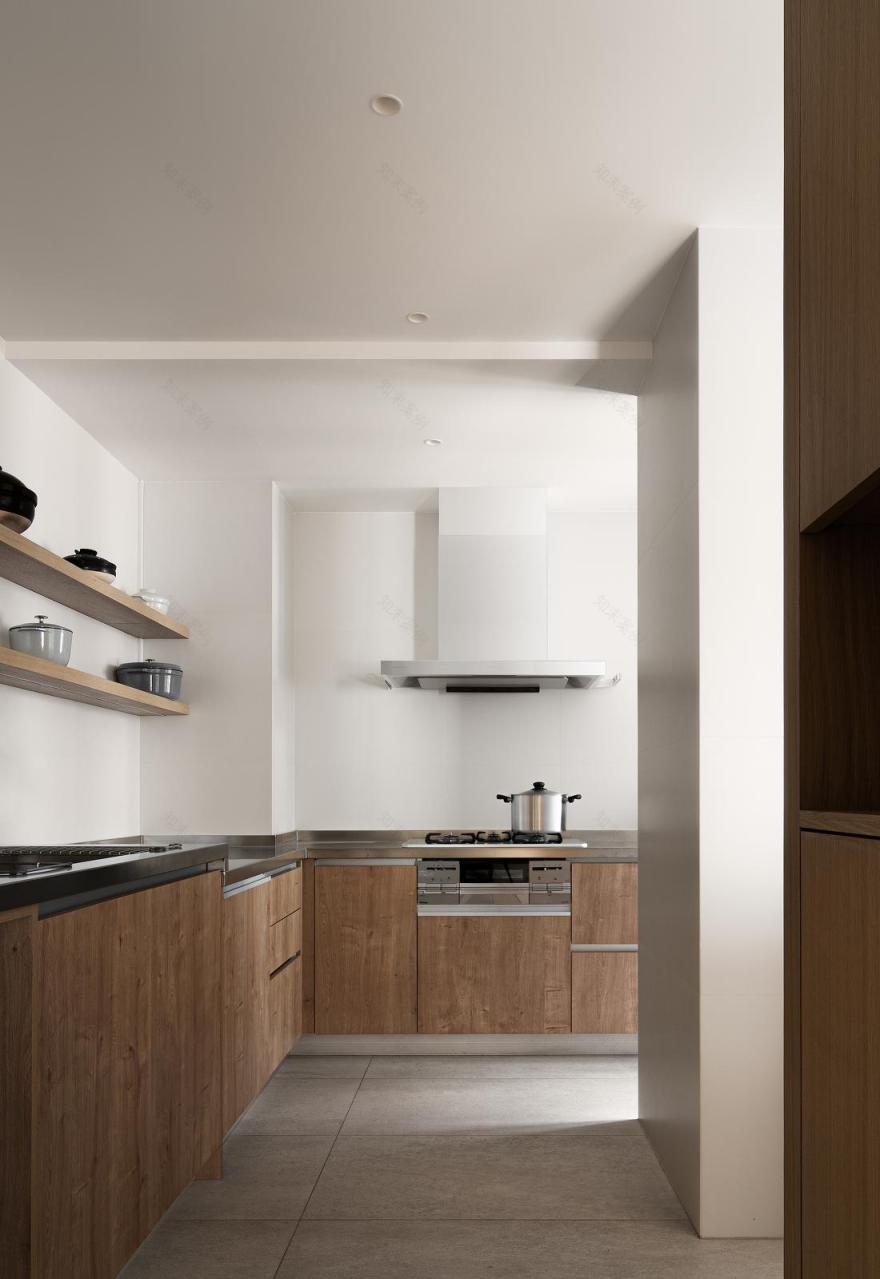 138㎡原木风舒适家丨造梦家施工-35