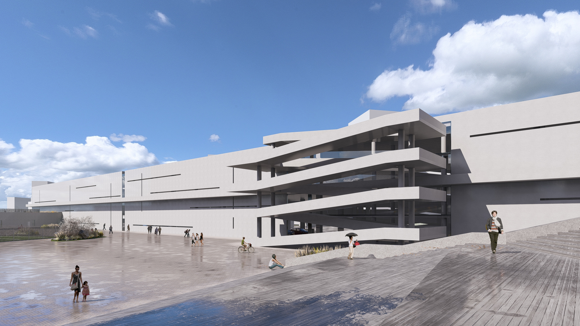 300 辆汽车车库停车场设计-9