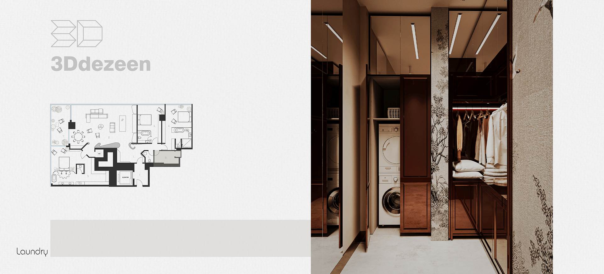 Miami Apartment 室内设计可视化丨美国-85