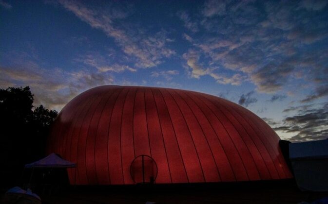 “Nova Arka”（“新方舟”）移动音乐厅丨Arata Isozaki（矶崎新）,Anish Kapoor-34
