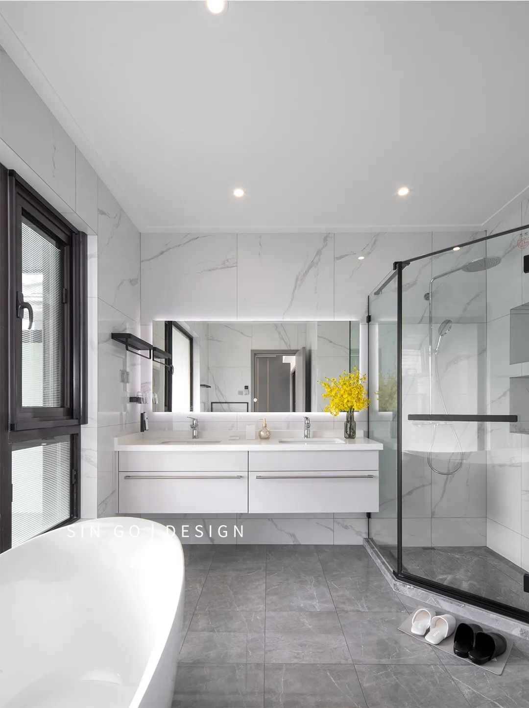 现代简约 420㎡别墅设计丨中国上海丨刘时洋-45