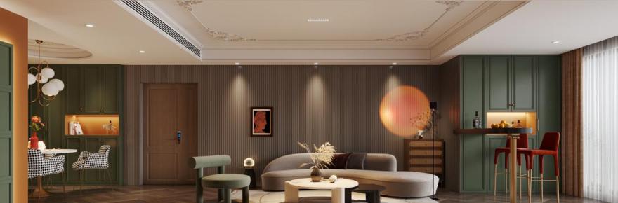 龙湾国际 170㎡复古摩登家居丨JAC 匠诚设计-16