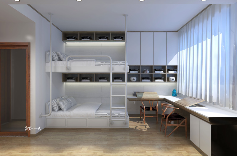 200 平米现代中式入住家装-42