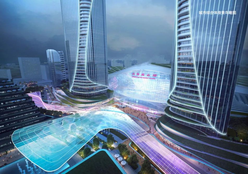 高铁上海宝山站设计竞赛方案丨中国上海-14