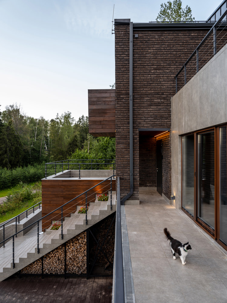 莫斯科郊外的极简主义住宅丨俄罗斯莫斯科丨ab2.0建筑事务所-9