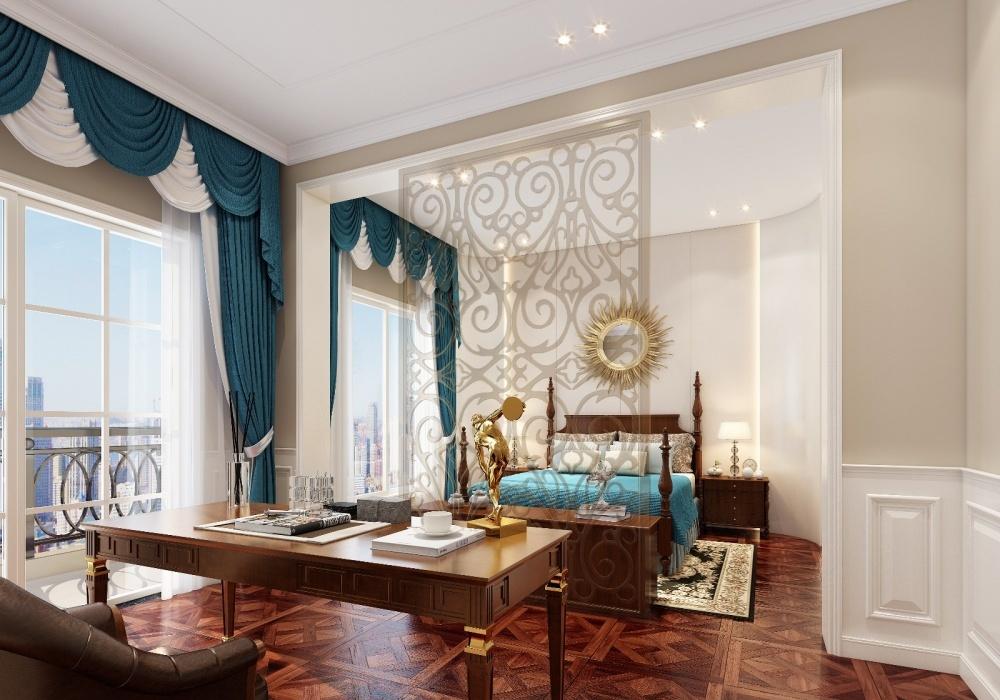 南山凤朝阳——简约奢华的空间艺术-10