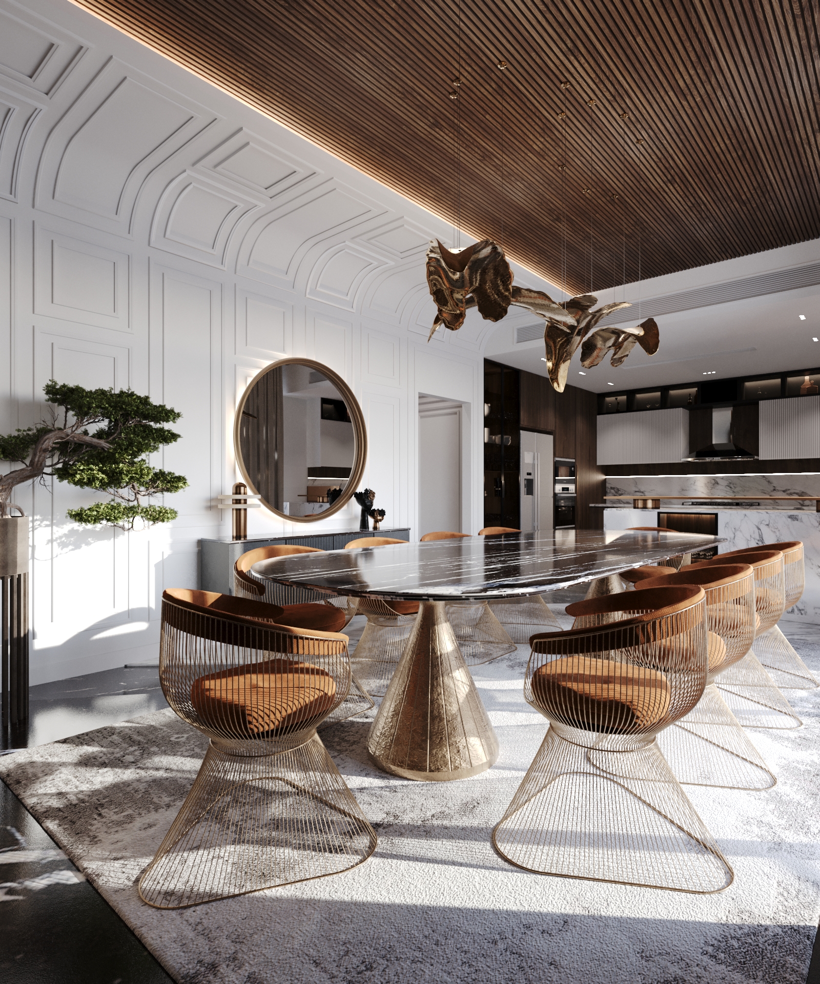 奢华·西高尔夫住宅丨埃及开罗丨MYS Architects-7