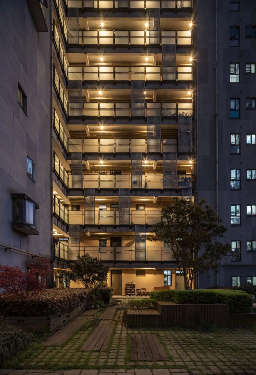 老西门公寓楼照明设计丨中国常德丨栋梁国际照明设计(北京)中心有限公司-11