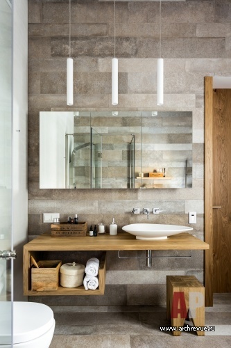 现代阿尔卑斯风格两层别墅室内设计丨俄罗斯莫斯科丨格里戈里耶夫·德米特里,格里戈里耶娃·达里娅-37