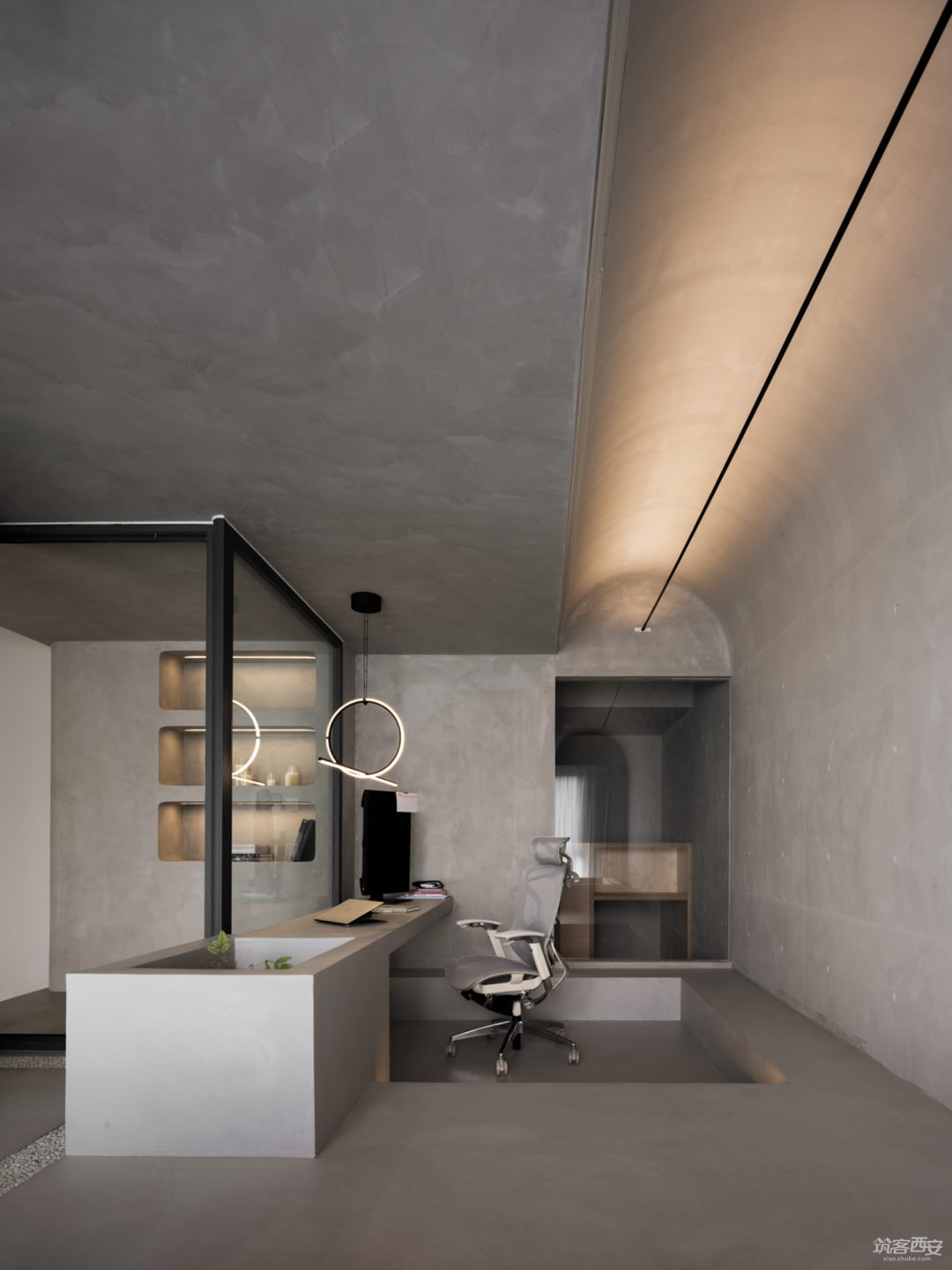 华侨城108坊别墅空间设计丨中国西安丨ANGSTUDIO-105