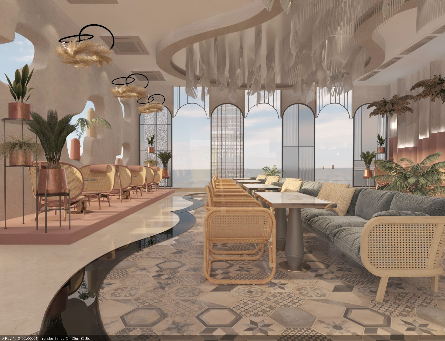 Restaurant in a tourist hotel-2