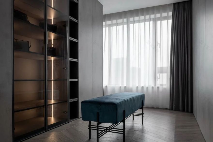 现代温馨与浪漫的居住空间-38