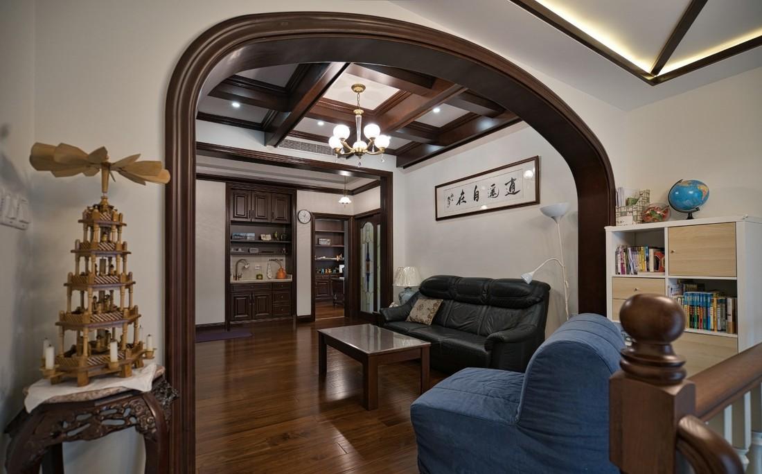 美式家居典范 | 原木浪漫,三客厅设计-29