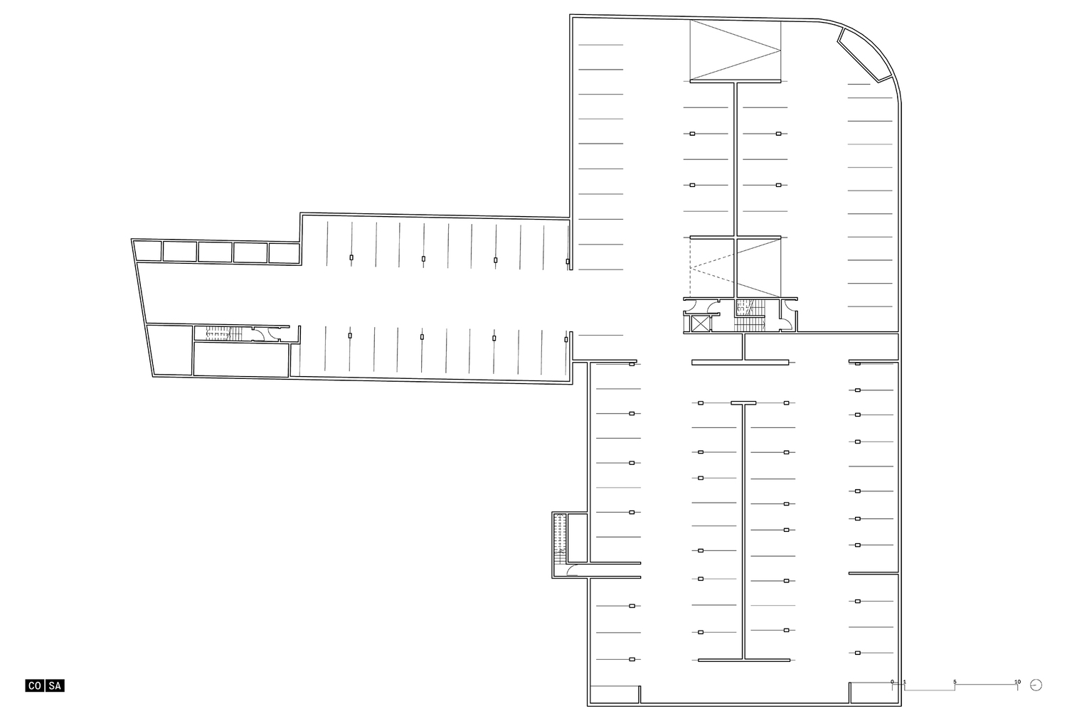 法国多瑙河维特停车场丨COSA Colboc Sachet architectures-31