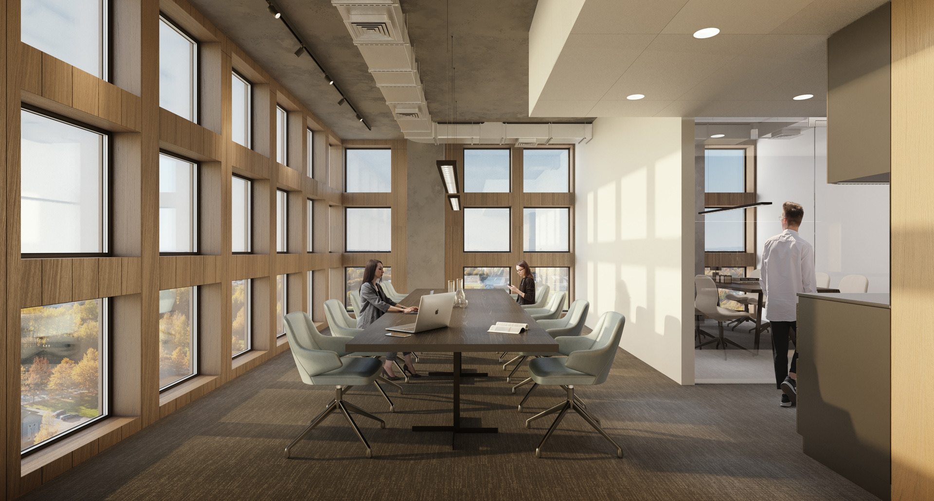 Roheline Park 办公楼商业 CGIs丨爱沙尼亚塔尔图丨Yellow Studio-24