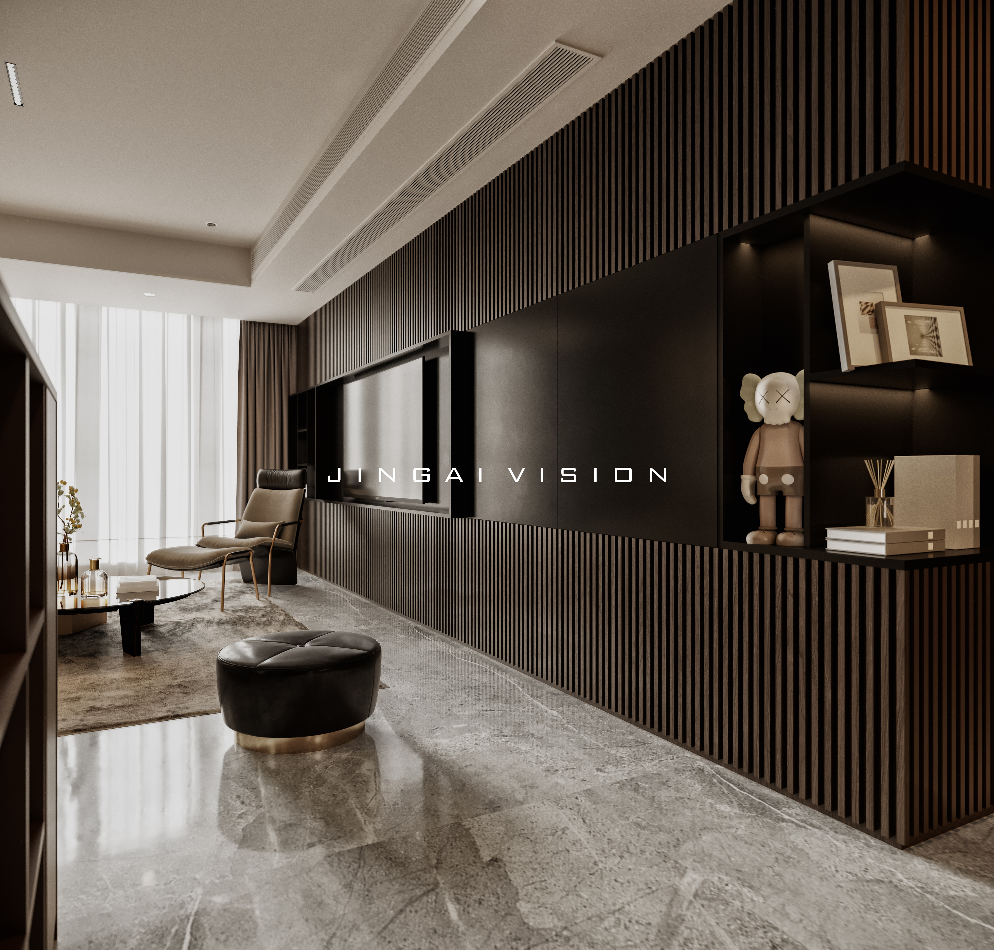 Kaws 之家 [z 鼓掌] | 3Dmax 2016  pscc NIk7+1 打造潮流设计空间-7