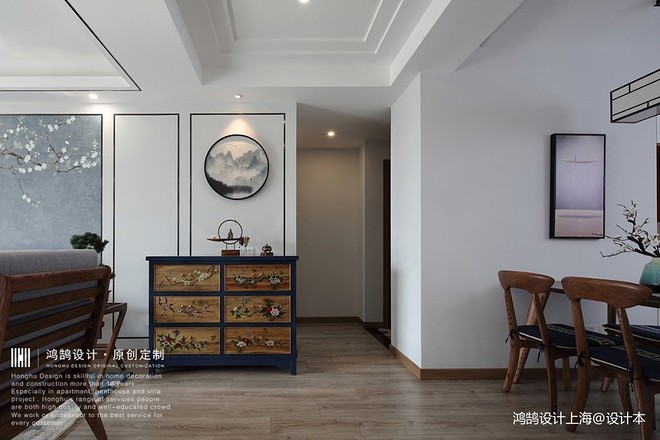 13万元三居120平米装修案例丨中国上海丨鸿鹄-15