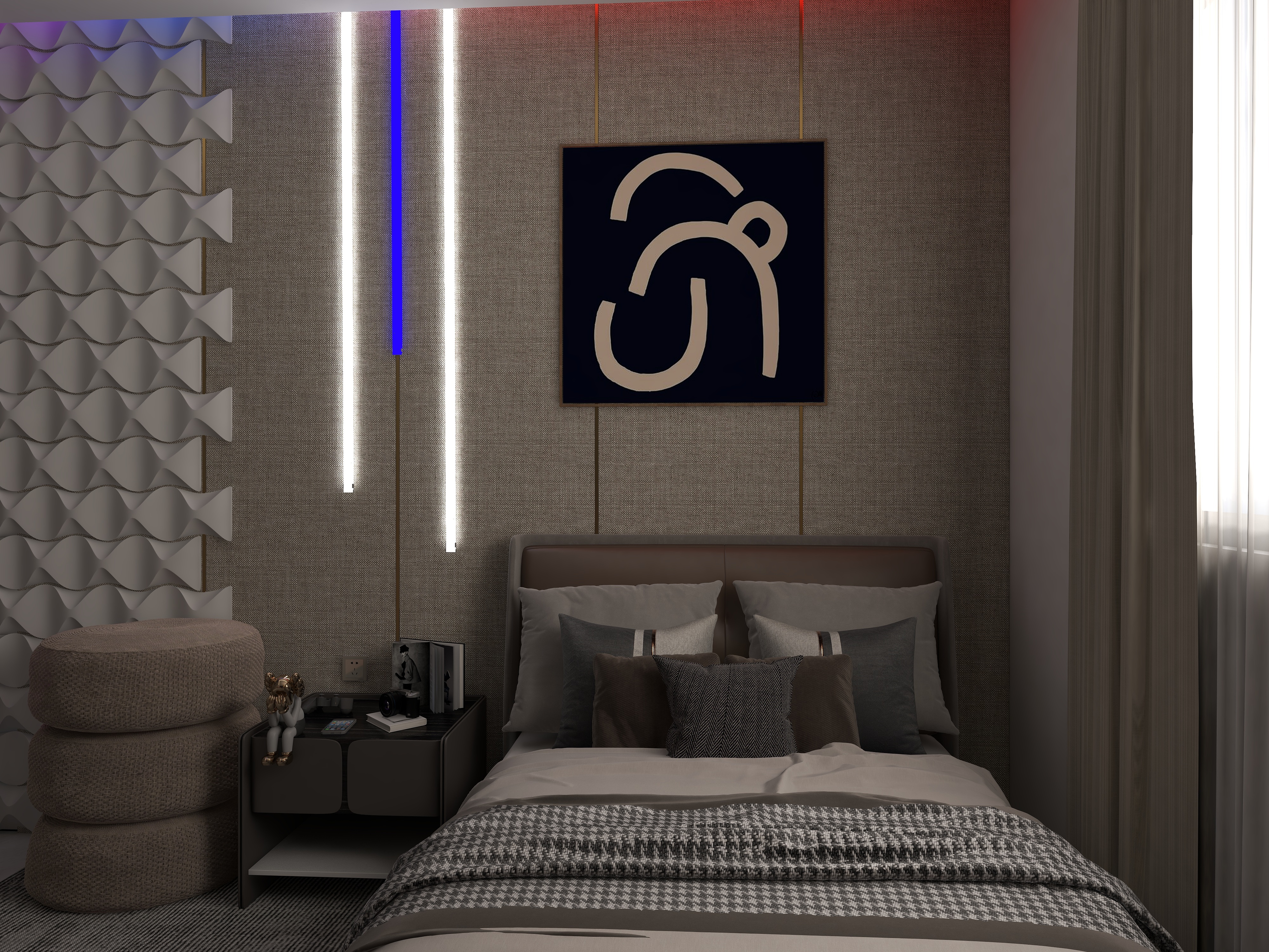 GAMER BEDROOM IN NEW CAIRO-5