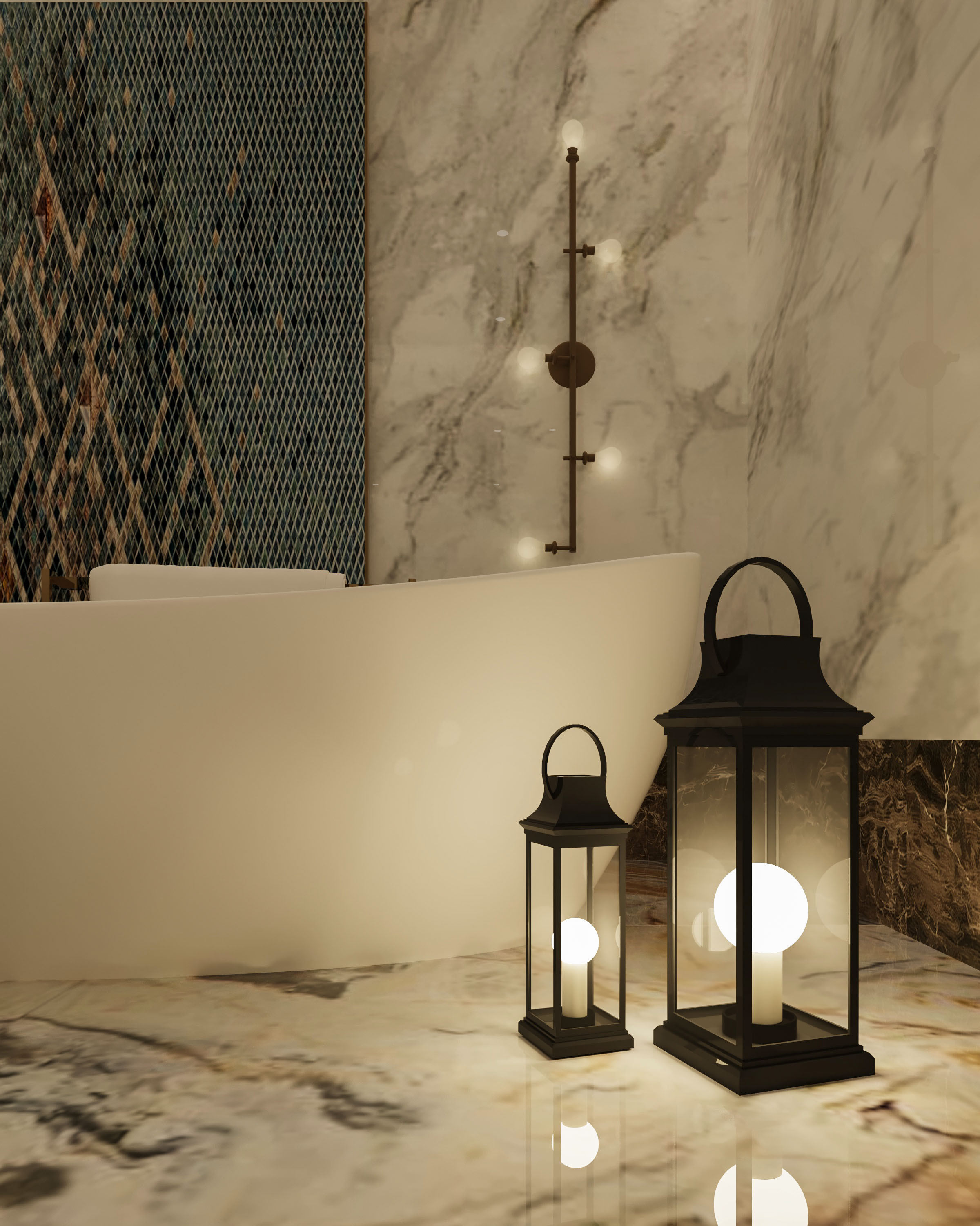 Ivory Haven | Luxury Master Bathroom-4