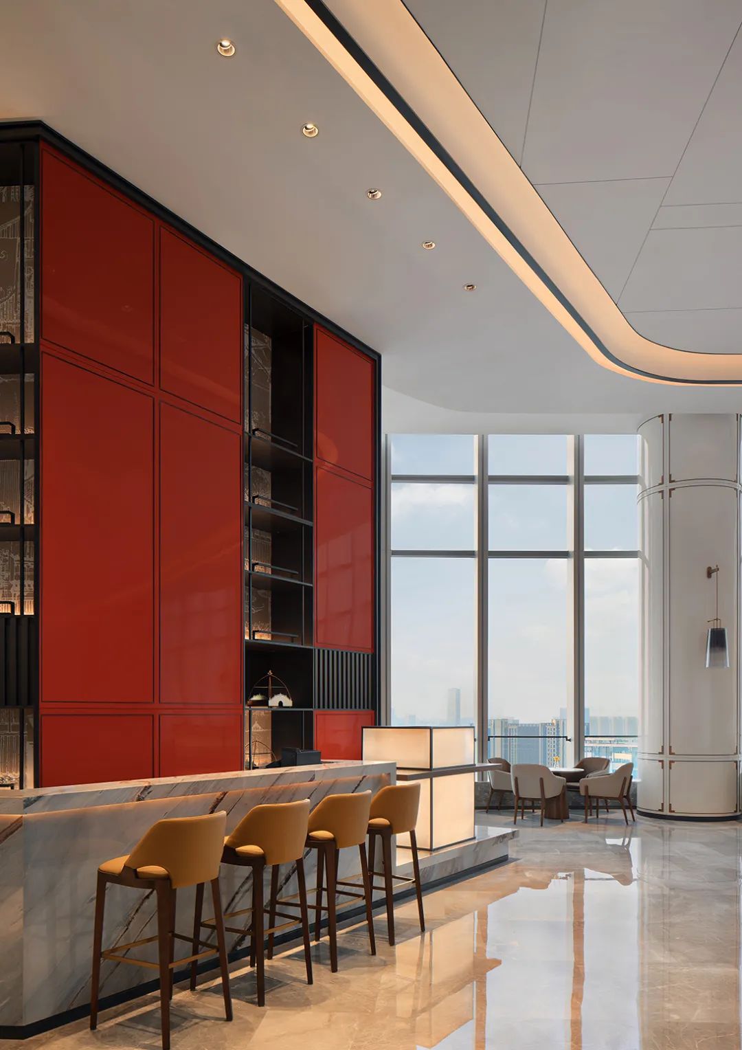 杭州奥克斯中心皇冠假日酒店丨中国杭州丨万景百年室内设计有限公司-85