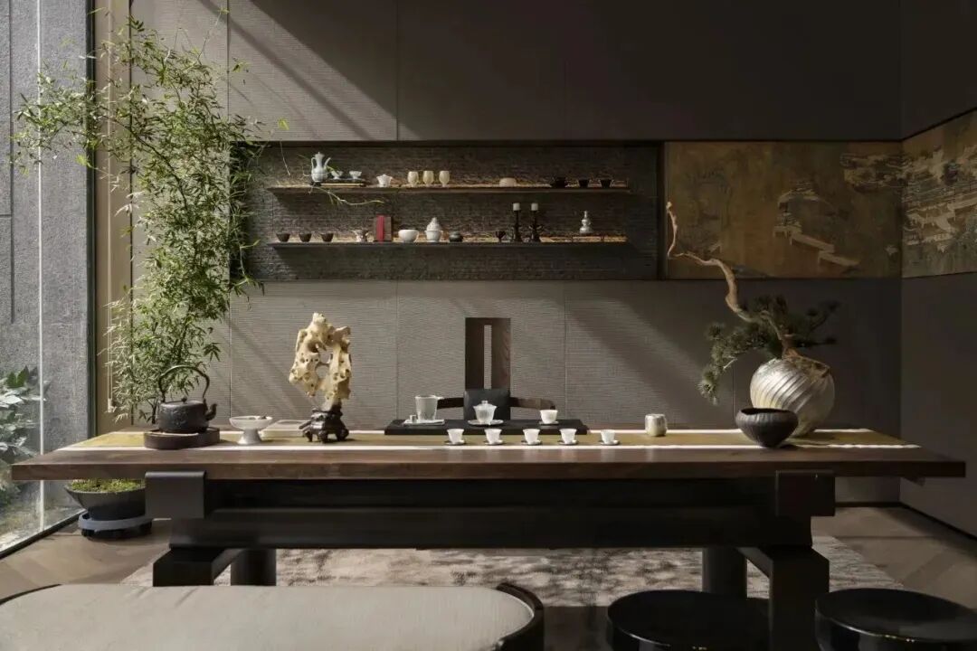 1450㎡新中式，骨子里的审美觉醒了！-20