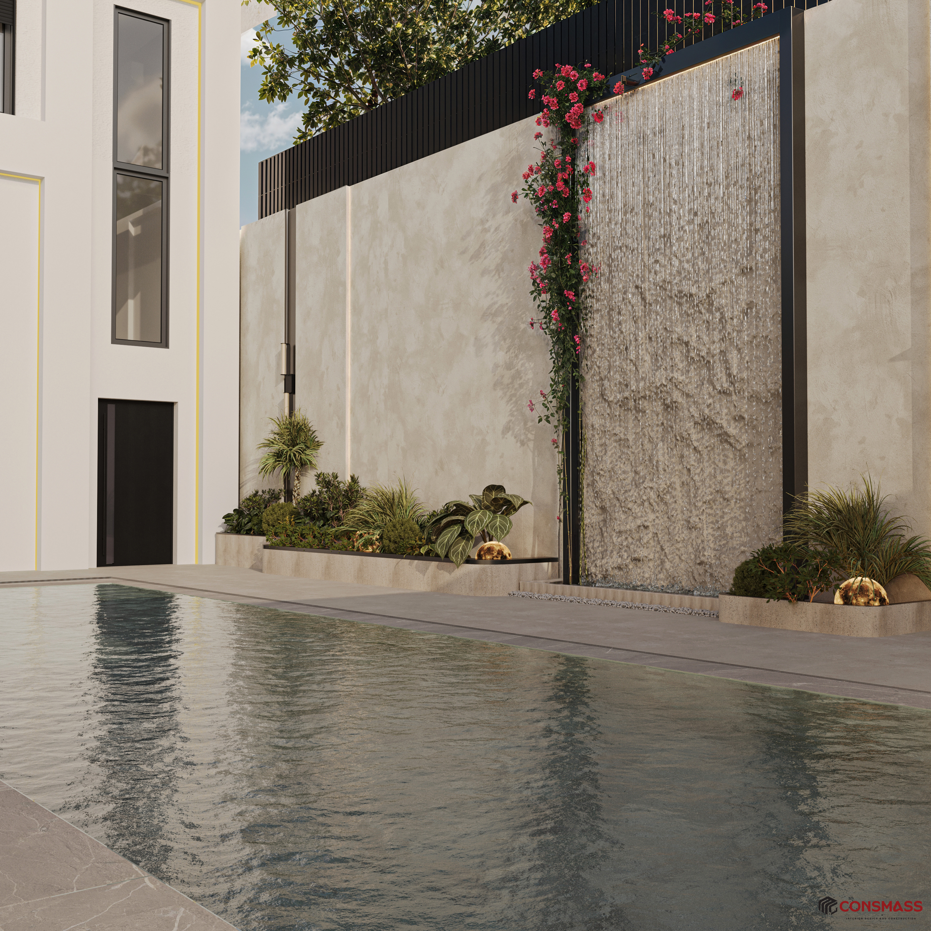 景观设计及别墅立面设计丨埃及-20