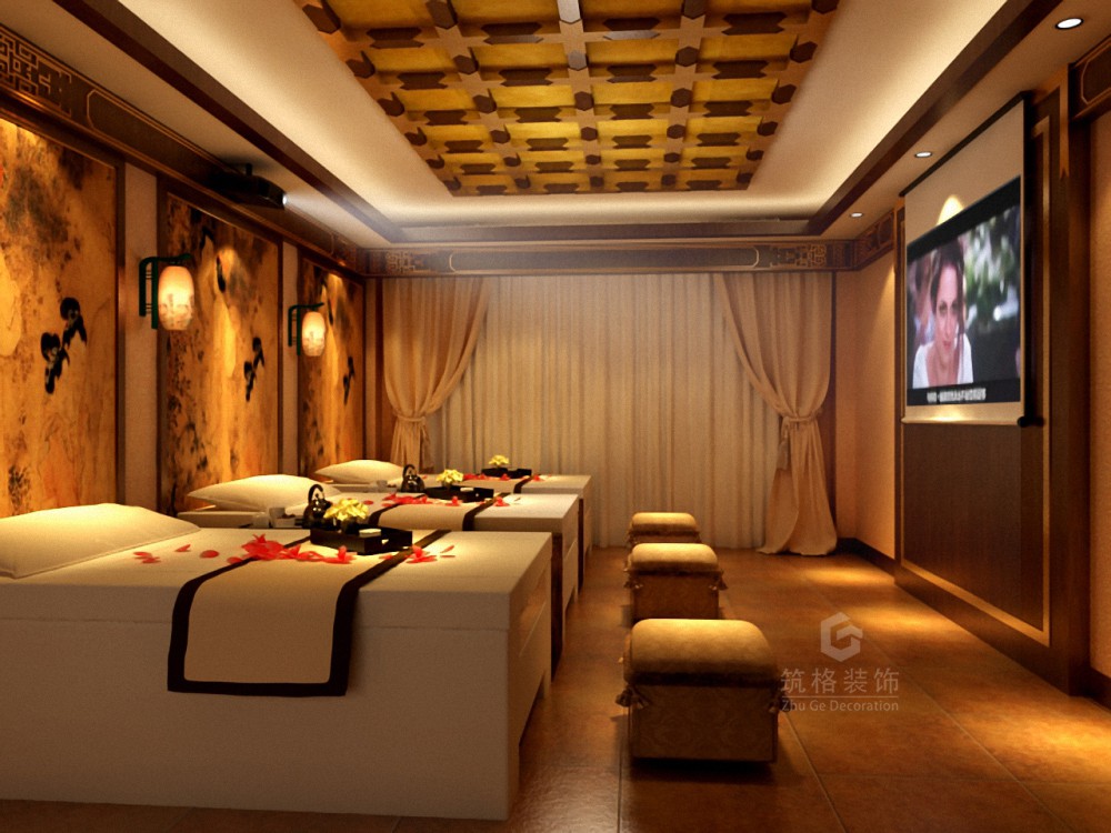 吴忠足浴会所丨成都足疗会所装修设计公司-10