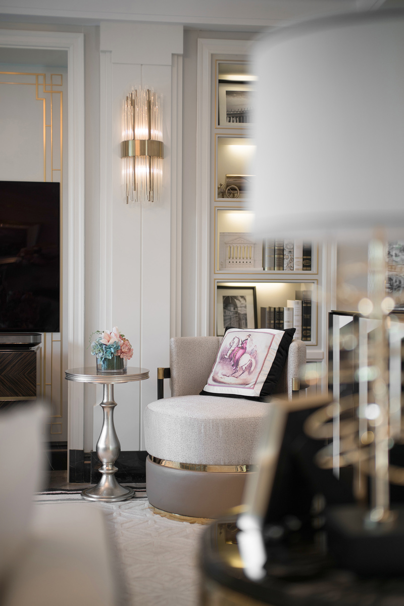 成都双流华府现代新古典样板房-17