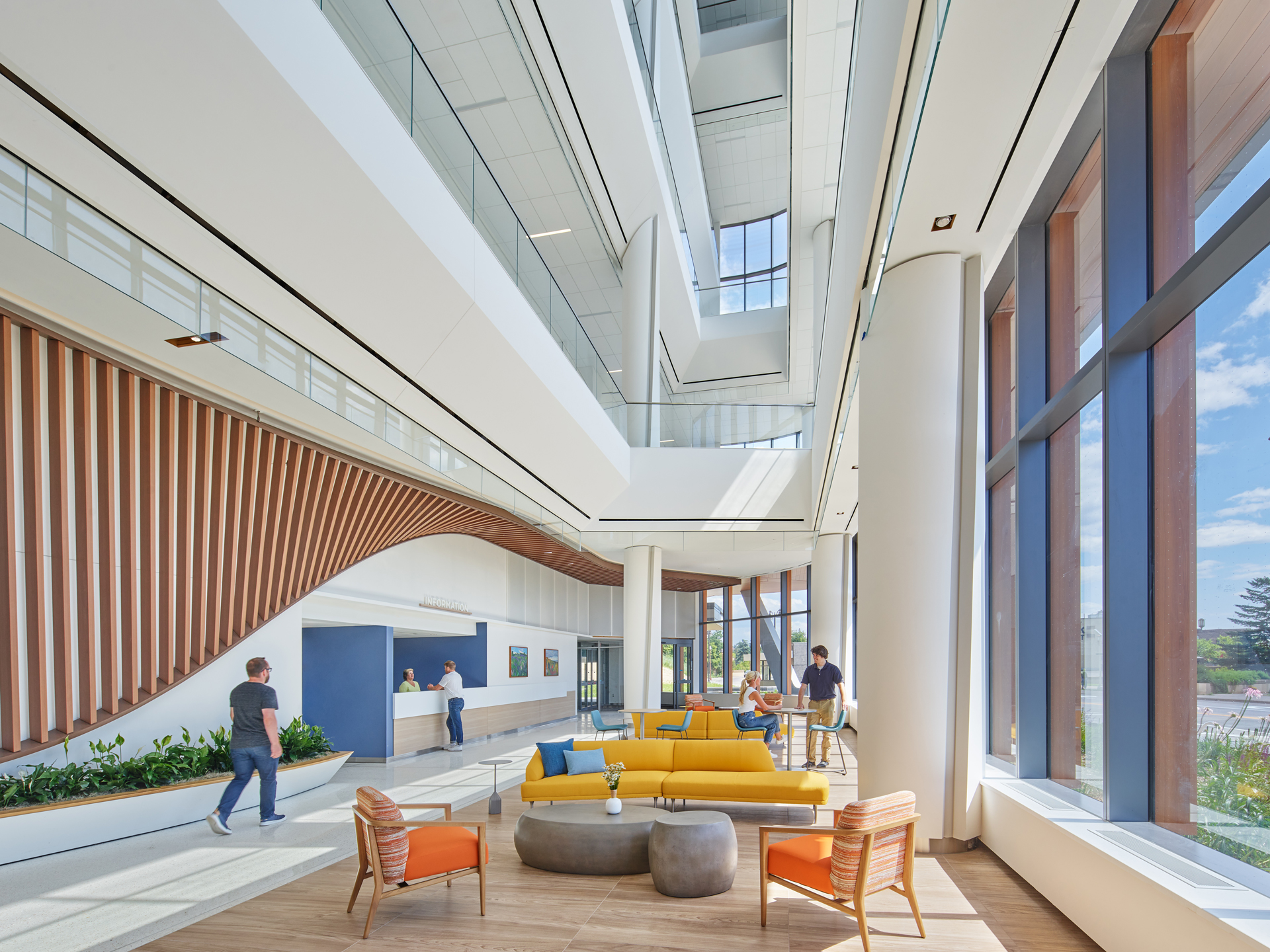 CUSTOM INTERIOR TRELLISES @ ESSENTIA HEALTH - ST. MARY’S MEDICAL CENTER | Eventscape-5