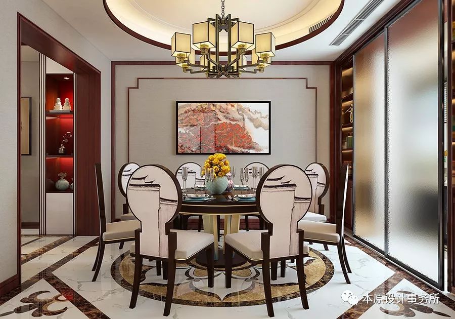 新中式韵意，本原设计事务所打造 240㎡诗意栖息空间-24