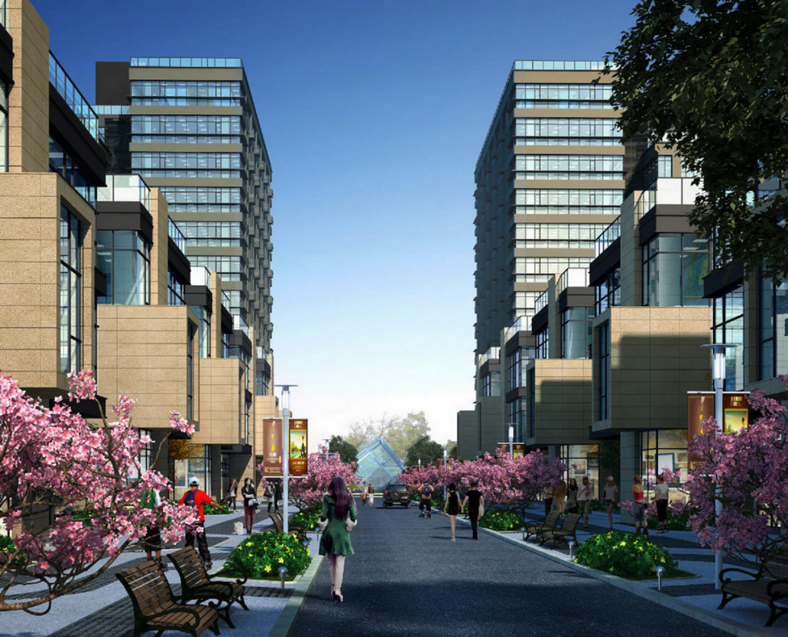 上海浦江意优国际精装公寓样板房  Pin Design致品空间-3