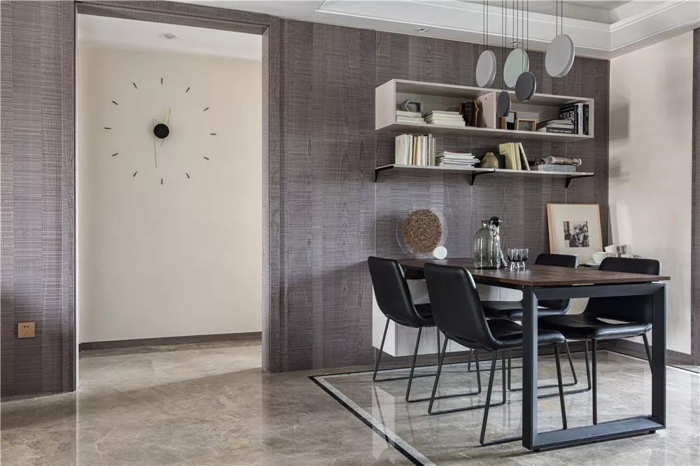 长江绿洲上的现代简约风精装房改造-26