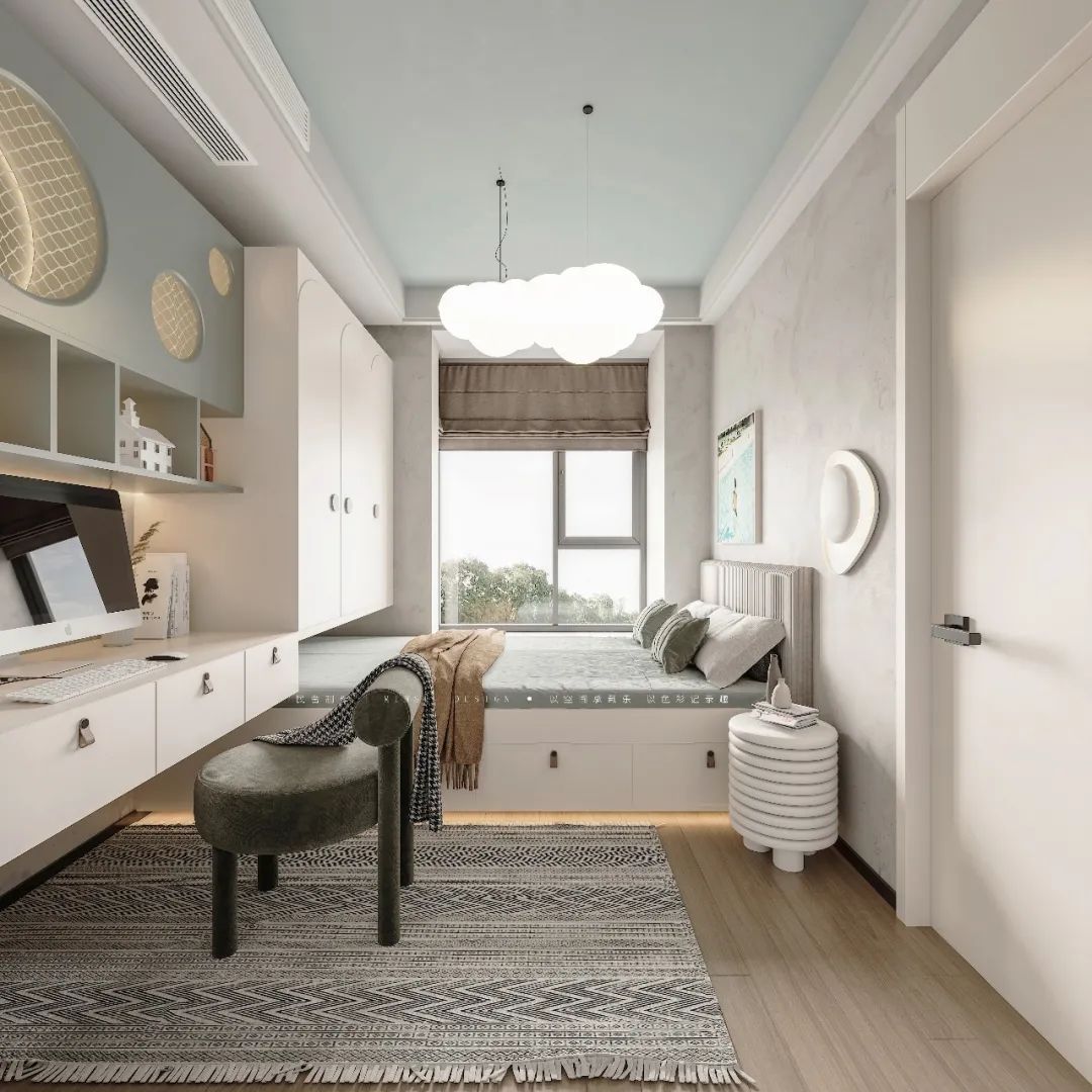 绿色慢生活 | 南昌 130 平米住宅设计-51