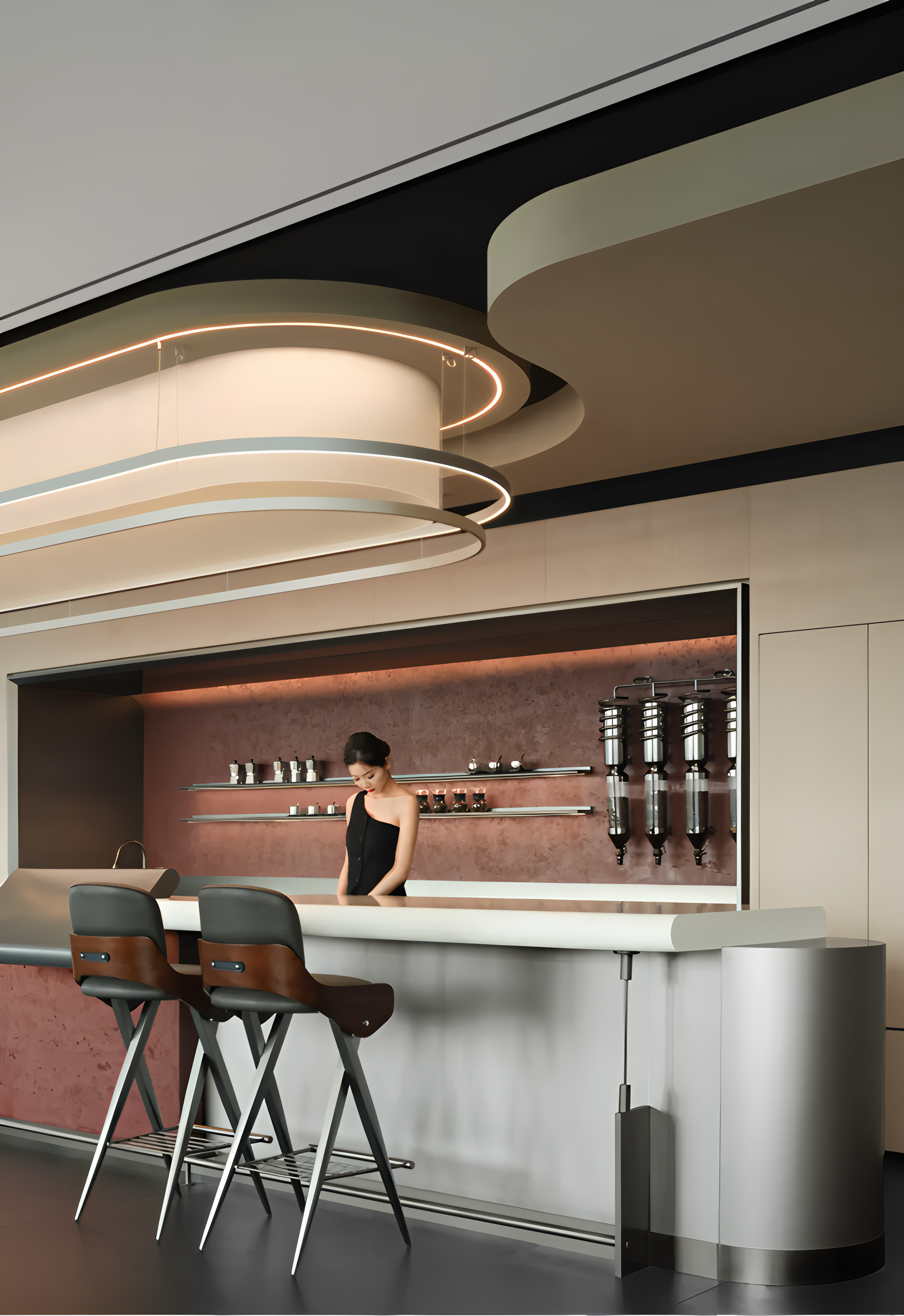 深圳粤海城T1写字楼商务配套中心丨中国深圳丨广州共生形态设计-8