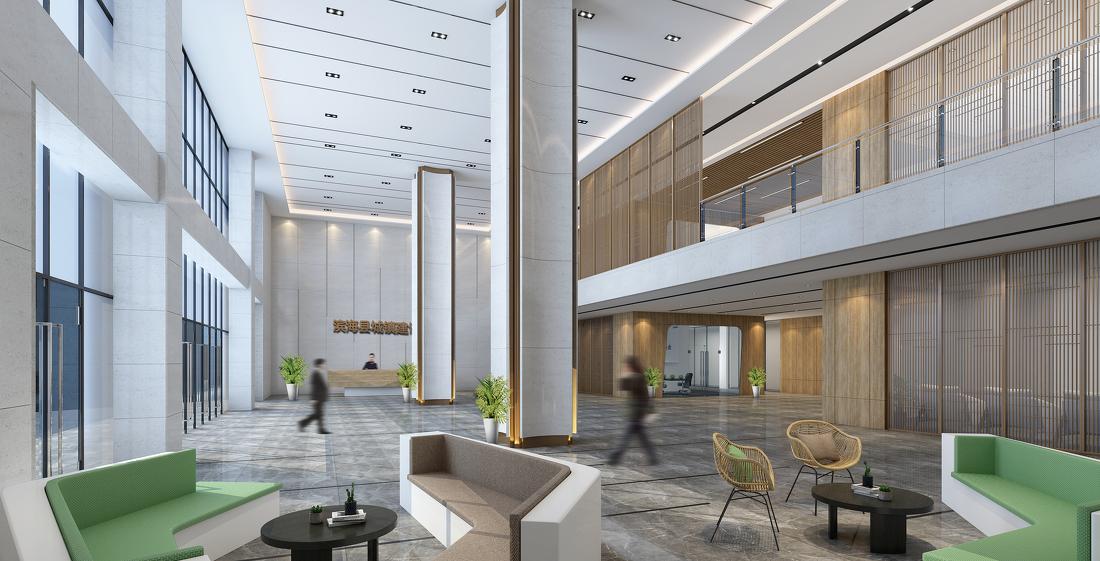 滨海办公楼室内设计案例解析-8