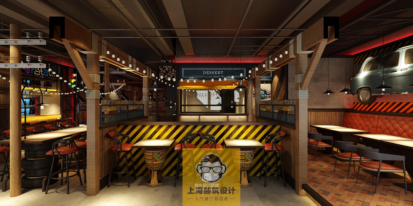 最美西餐厅——郑州五号公路，吃货你去了吗-6