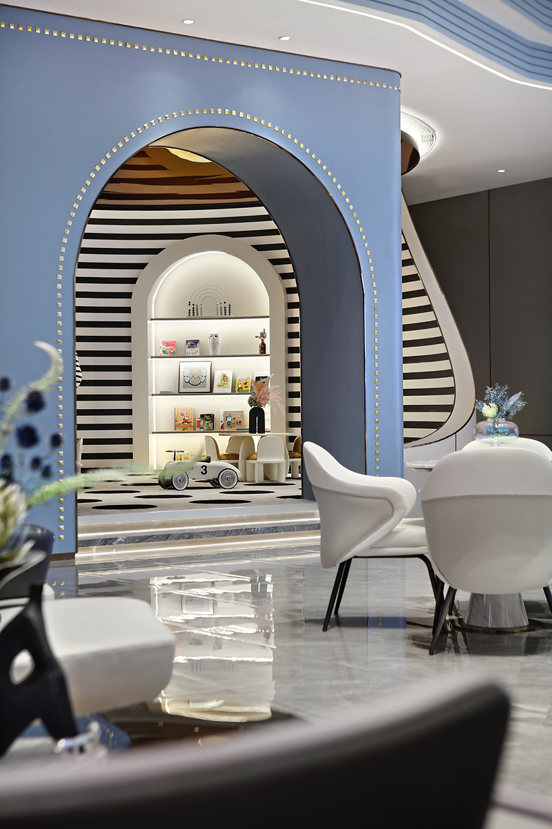 马鞍山中梁时代江来售楼处——自然意象与现代艺术的完美融合-15