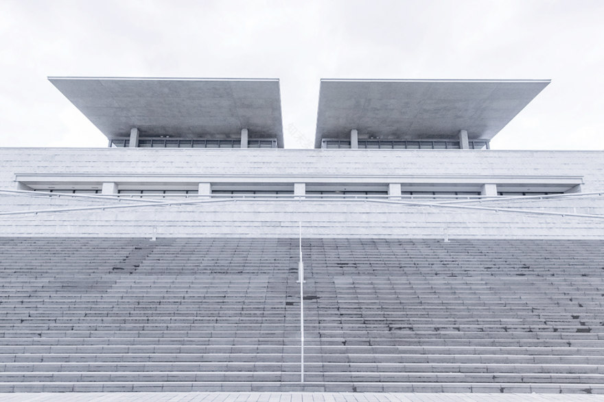 安藤忠雄的兵库县立美术馆与海滨公园一体化设计-7