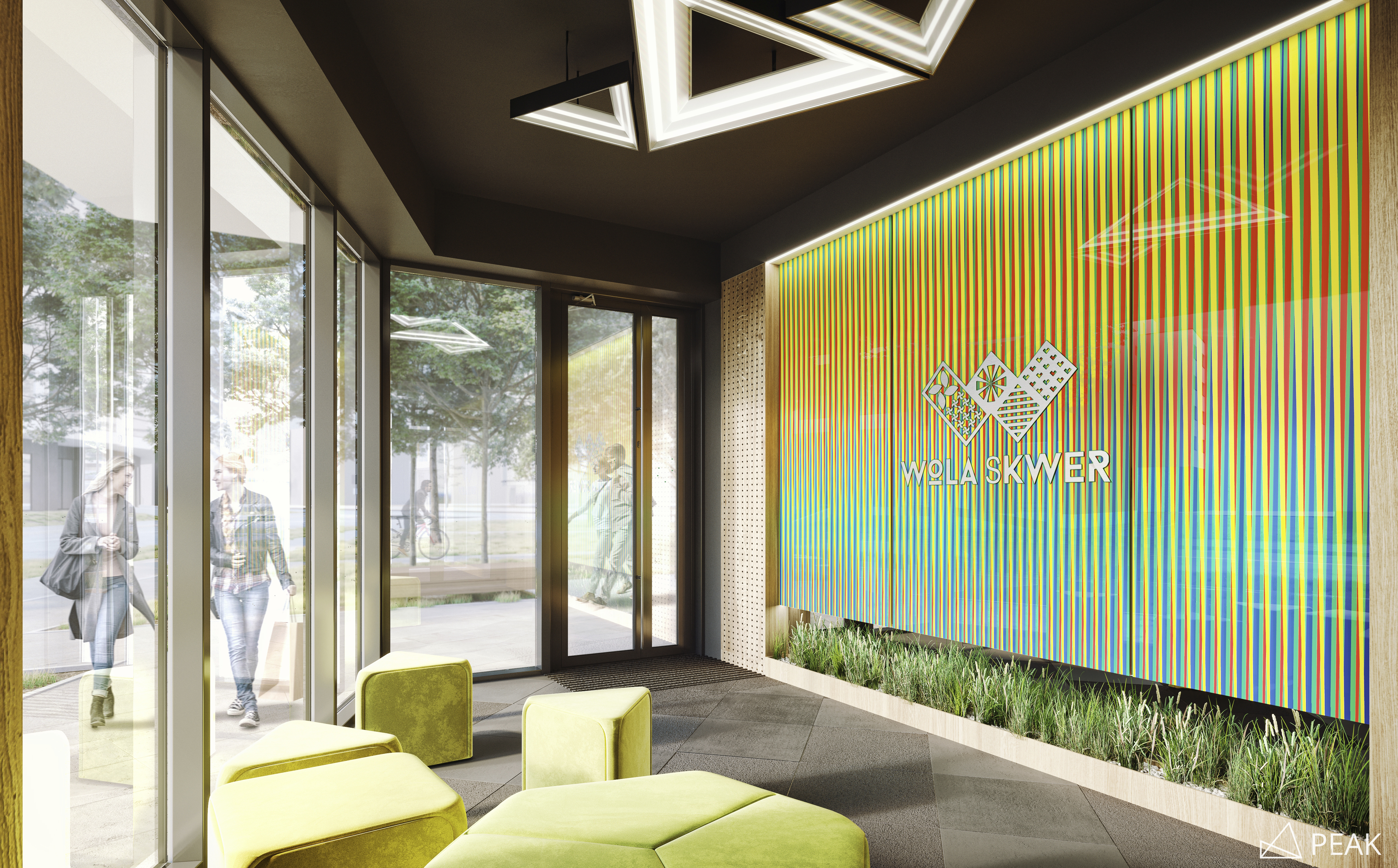 沃拉广场住宅区丨波兰华沙丨Pig Architecture-10