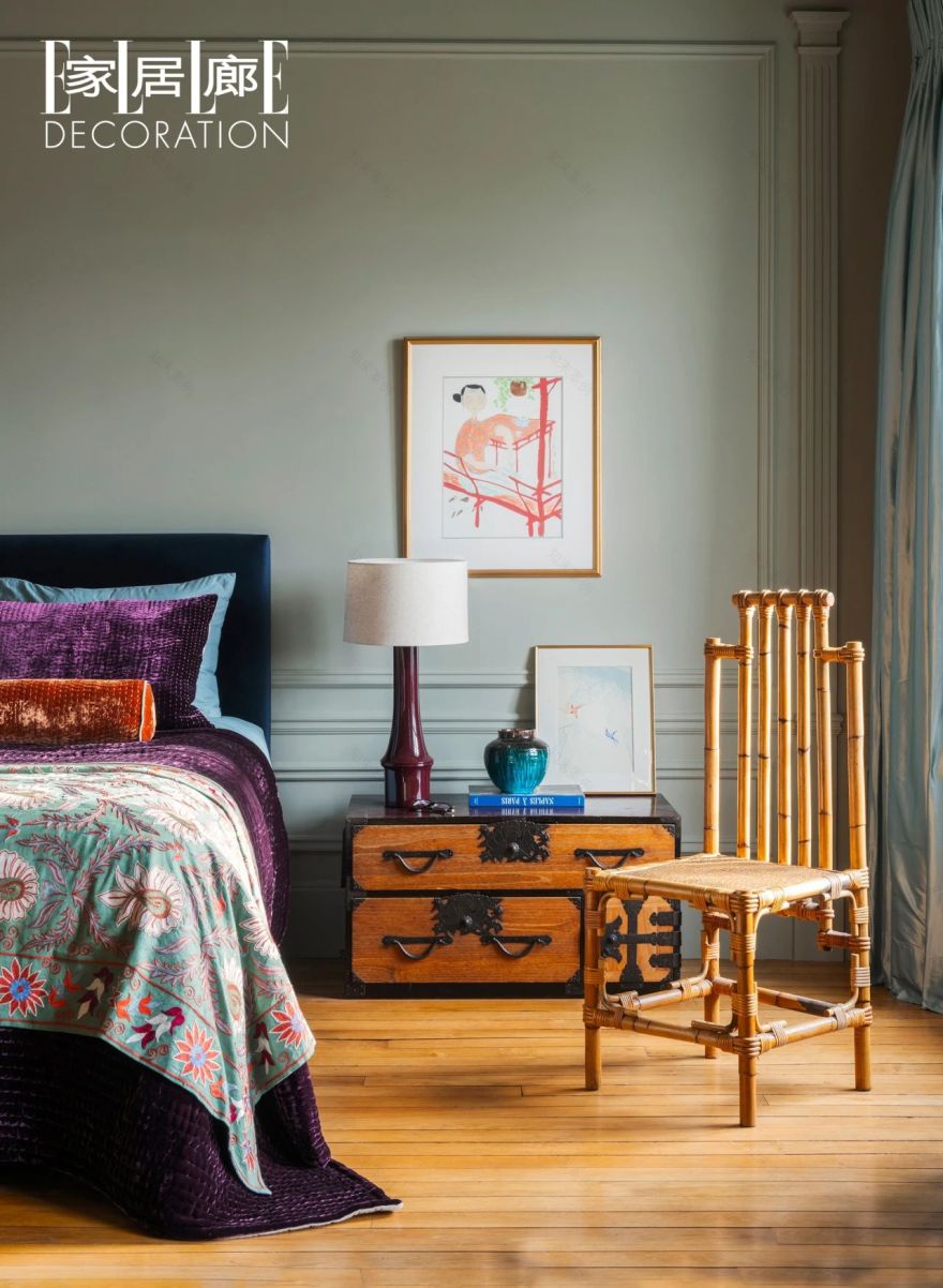 巴黎圣路易岛顶层公寓设计丨法国巴黎丨Nathalie Rives-25