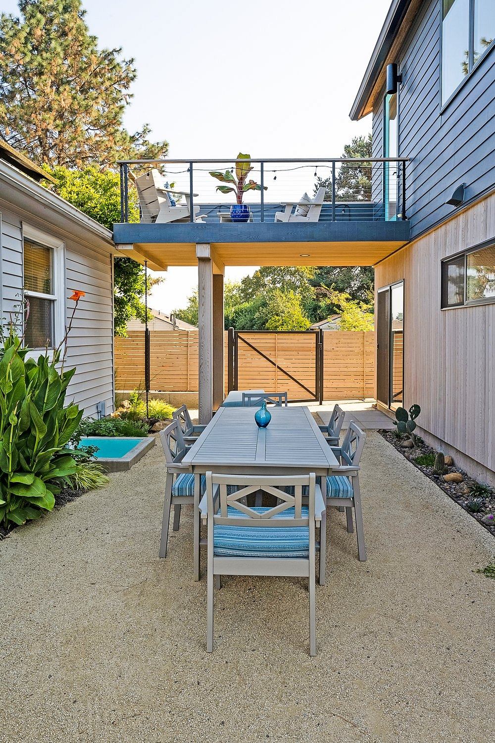 阳台附属居住单元丨美国波特兰丨Modern ADU Plans-11