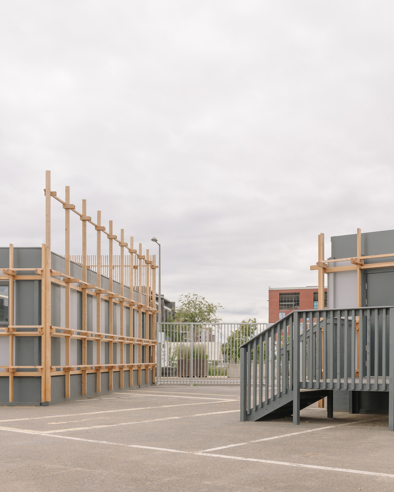 伦敦奥运公园临时建筑技能学校丨英国伦敦丨EBBA-4