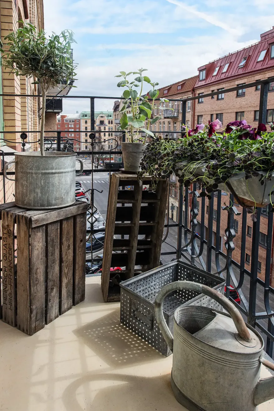 瑞典 106 平米原木与水泥的温馨原野风-32