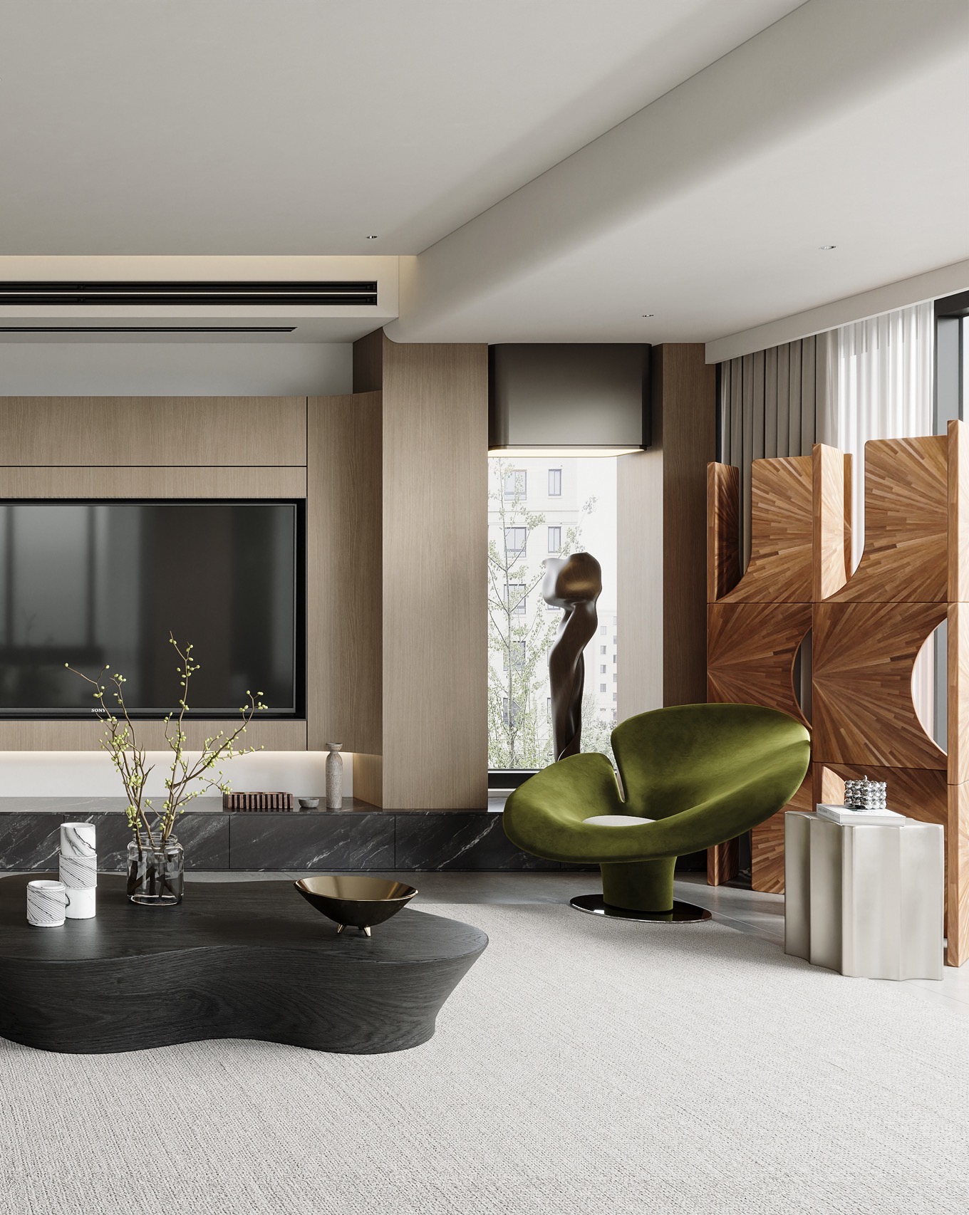 现代意式平层表现案例-11