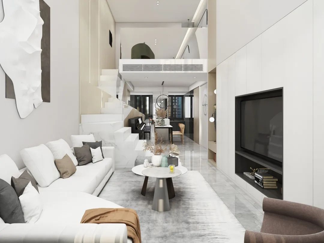 现代轻奢复式整家设计-38