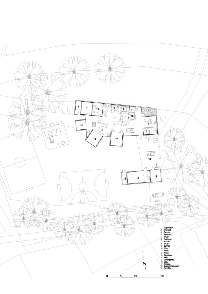 格拉茨绿色绿洲青年中心“回声别墅”-23