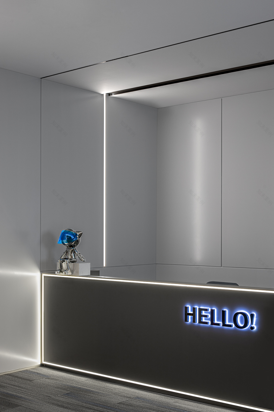 寰侨商务大厦招商中心办公样板间空中花园丨中国深圳丨诗意空间设计,矩阵纵横设计-7