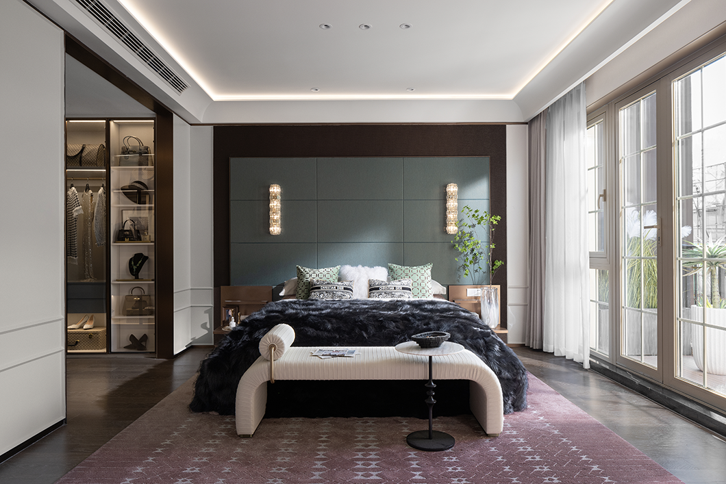 353㎡简奢豪宅丨岳蒙设计-38
