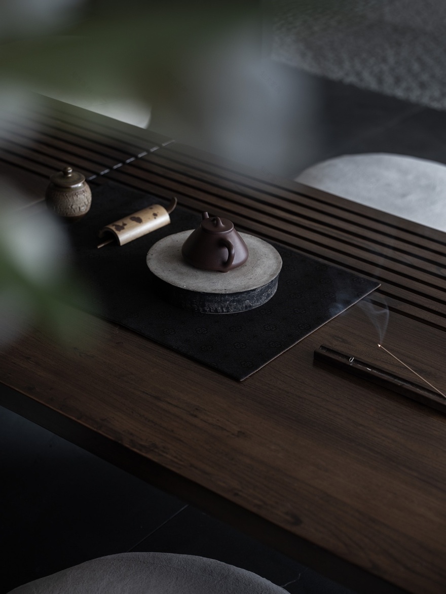 内观山河·岚洱茶事丨中国西安丨仝屿建筑空间设计-42